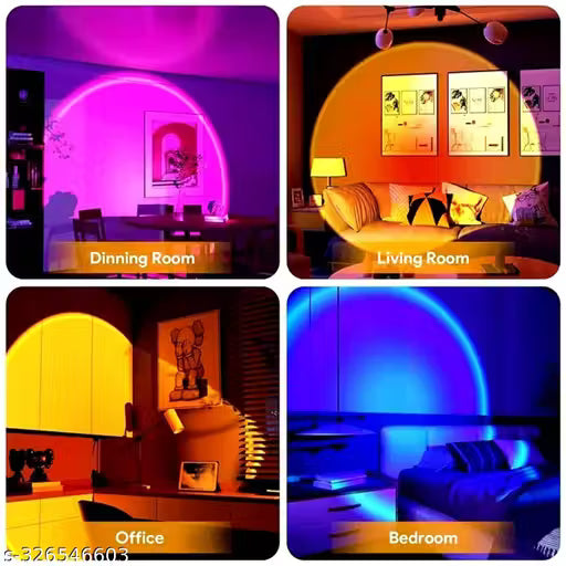 16-Color Projection Lamp with Remote Control