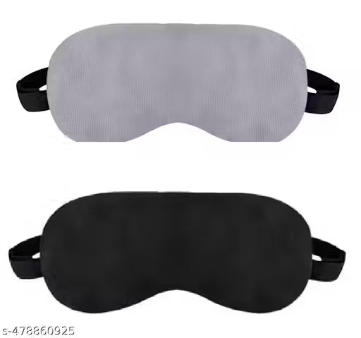 Eye Mask Black & Gray Pack of 2